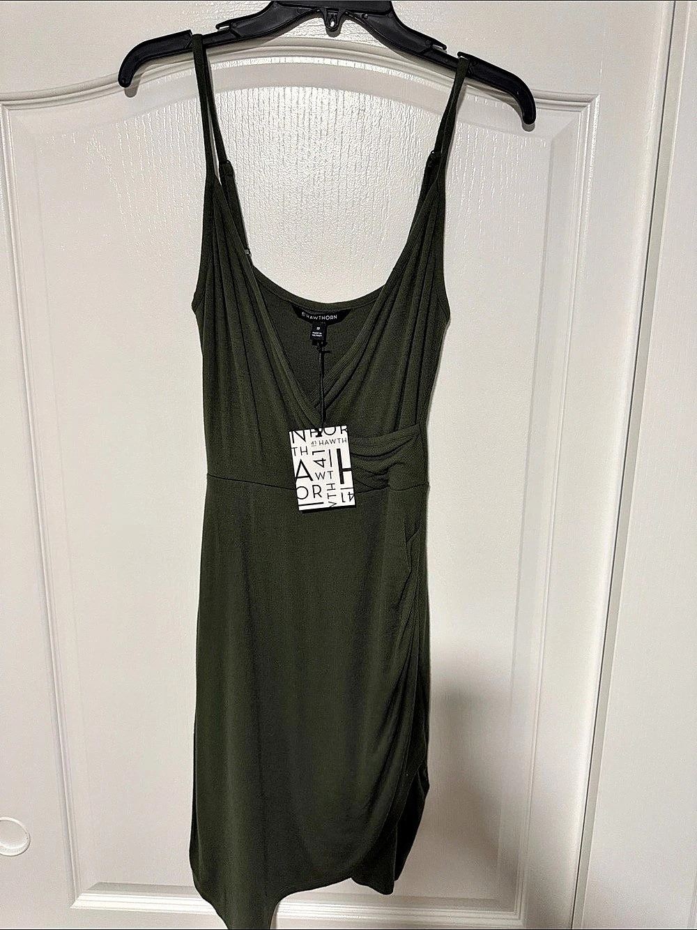 Hawthorn Asymmetrical Green Dress Size XS NWT